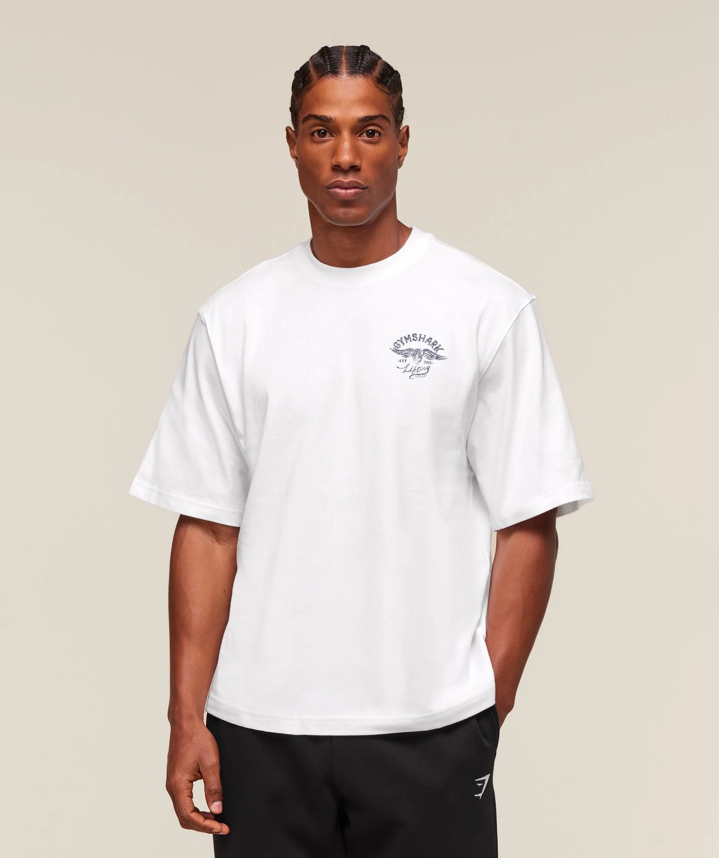 GS Rest Day Boxy Tee – White