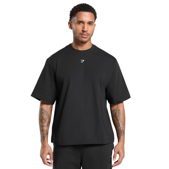 GS Utility Oversized Tee – Black
