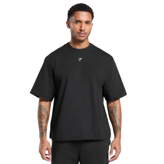 GS Utility Oversized Tee – Black