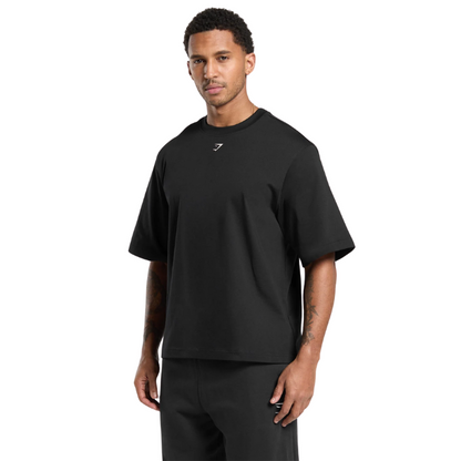 GS "Keep Showing Up" Oversized Tee – Black