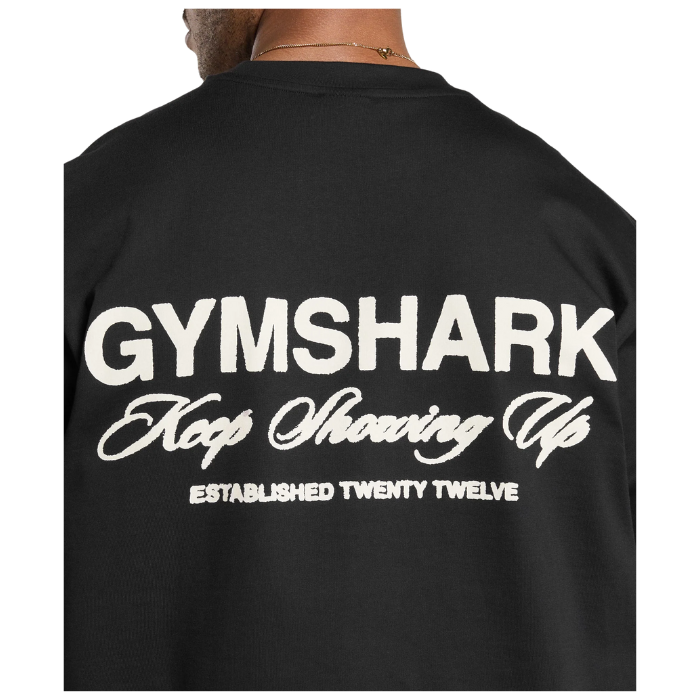 GS "Keep Showing Up" Oversized Tee – Black