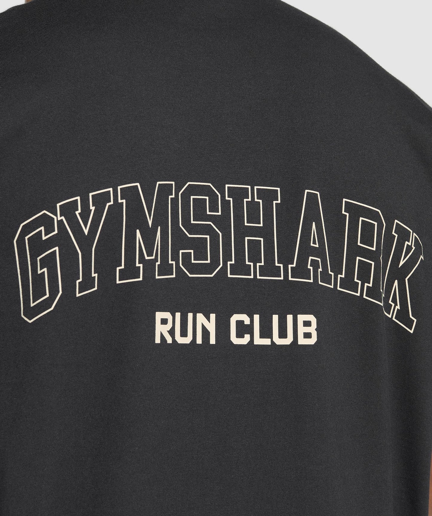 GS Run Club Oversized T-Shirt – Black