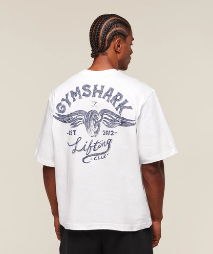 GS Rest Day Boxy Tee – White