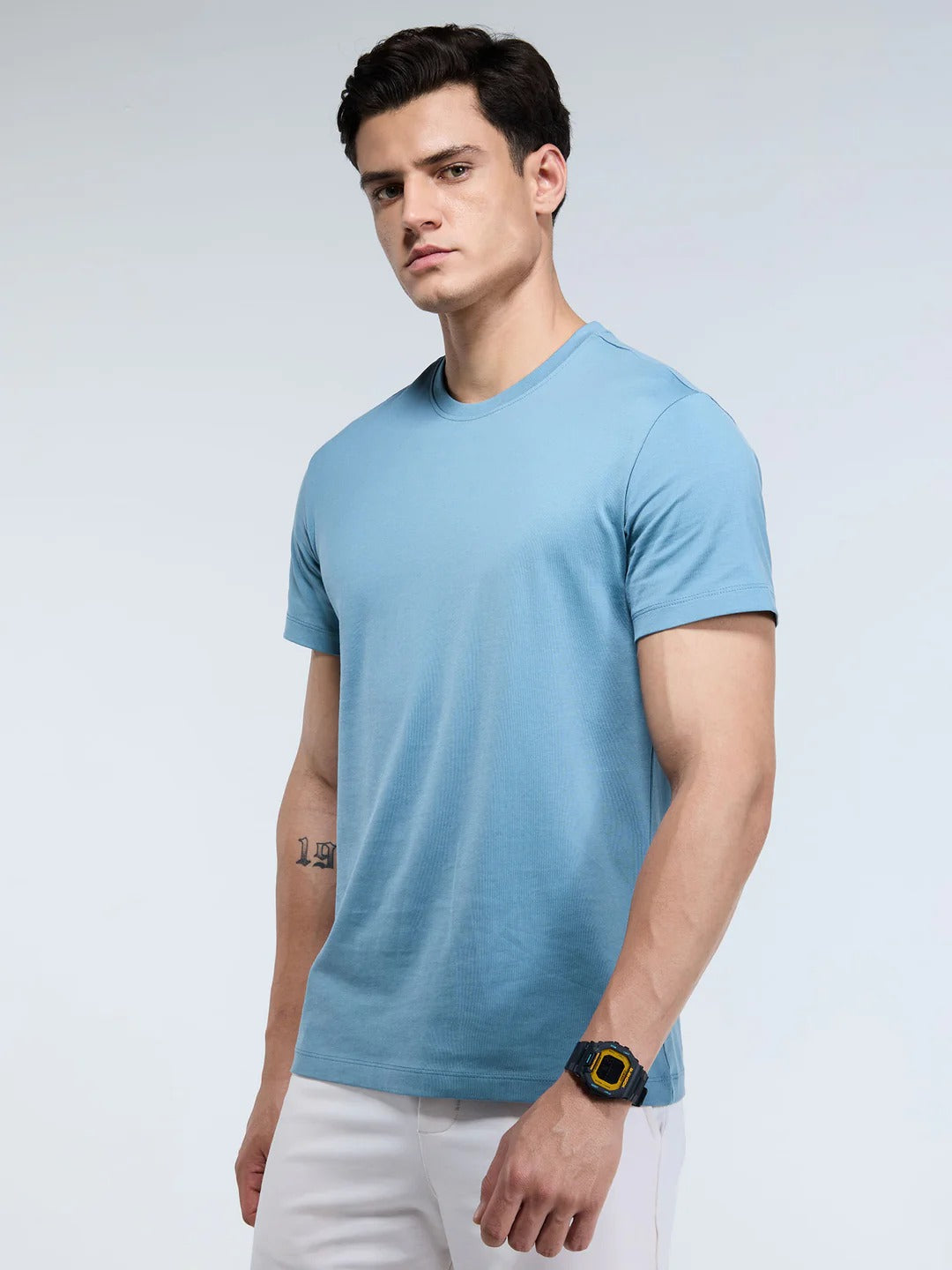 Classic Performance Tee – Sky Blue
