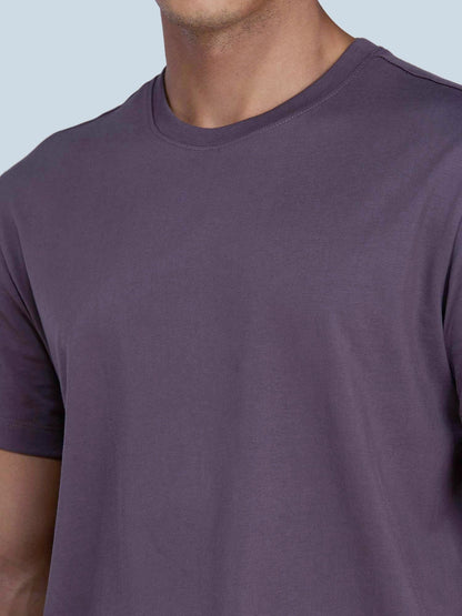 Lightweight Performance Tee – Dusty Plum